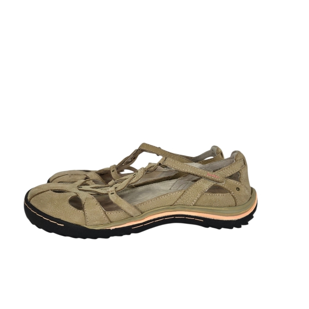 Jambu Spain Shoes Artfully Navigate Untamed Terrain Strappy Leather Size 9.5M